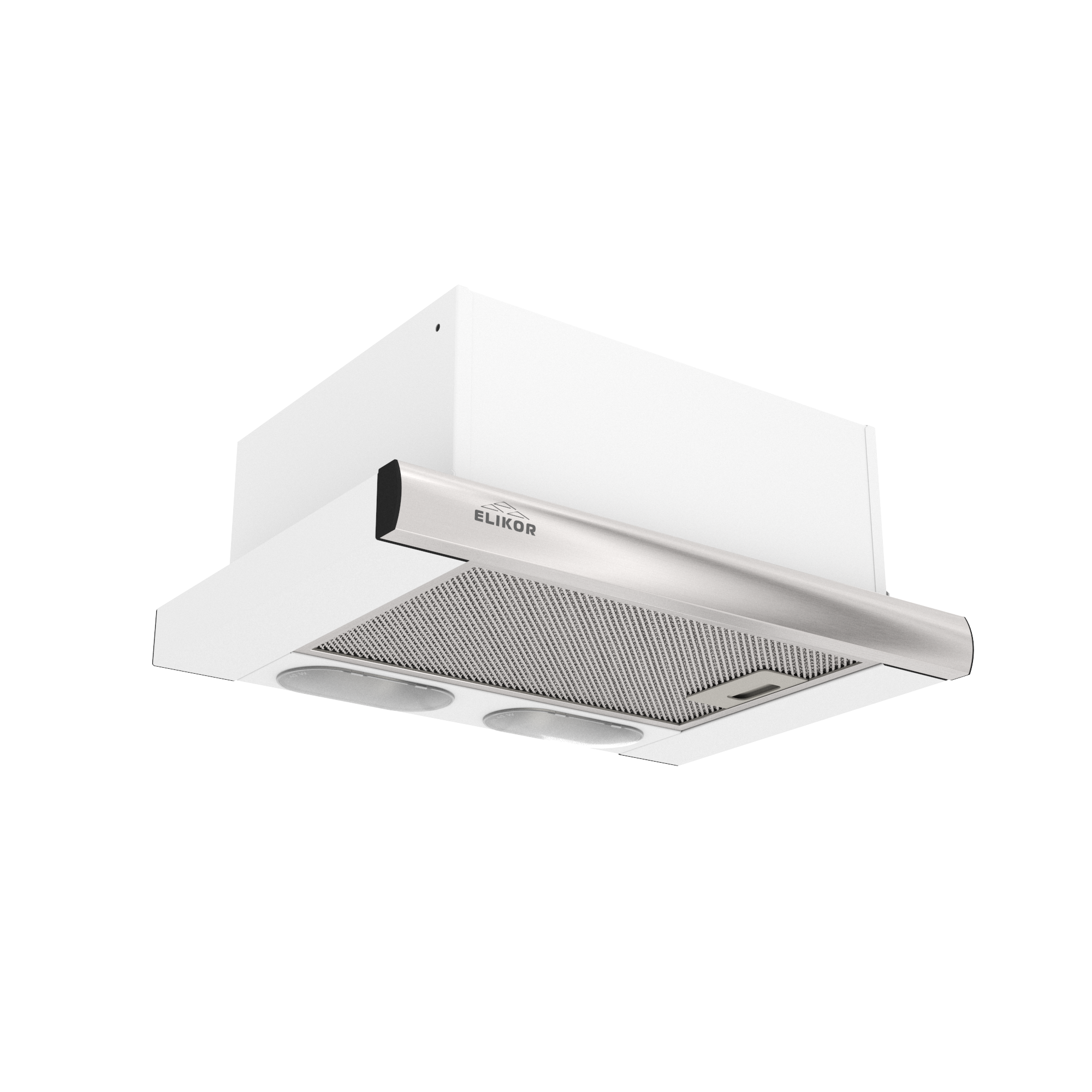 Кухонная вытяжка ELIKOR Интегра 45П-400-В2Л КВ II М-400-45-280 белый/нерж